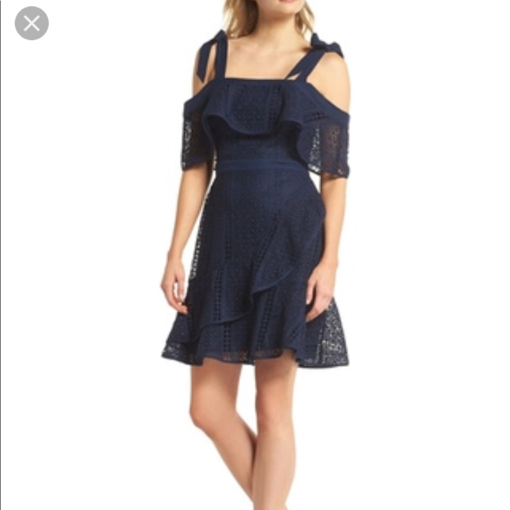 EUC Chelsea28 sapphire blue dress